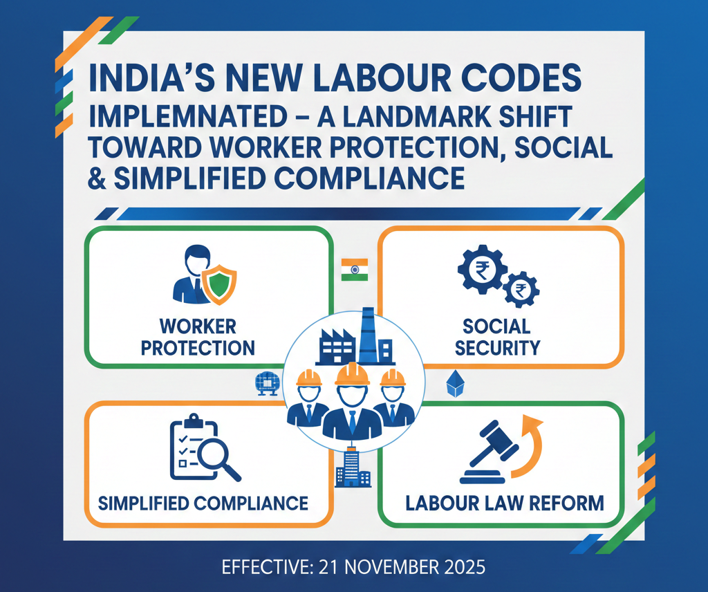 India’s New Labour Codes Implemented